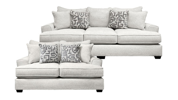 Lancer Snow Sofa & Loveseat